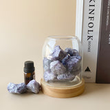 Crystal Diffuser with Natural Gemstones - Amethyst