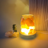 Crystal Diffuser with Gemstones - Orange Quartz