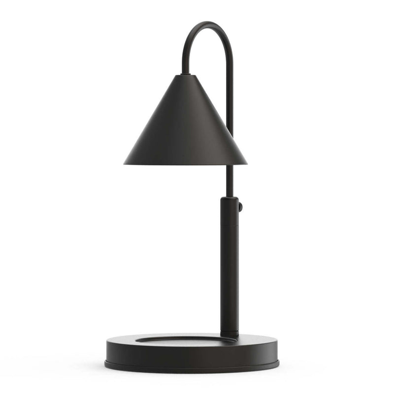 Candle Warmer lamp, Adjustable Height with Dimmer and Timer - Black