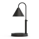 Candle Warmer lamp, Adjustable Height with Dimmer and Timer - Black.
