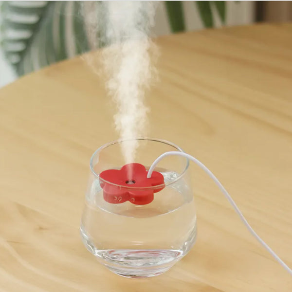 Original Floating Essential Oil Diffuser Air Humidifier Cool Mist Maker - Red